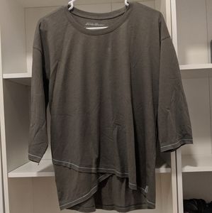 Eddie Bauer Grey Comfy Top